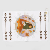 Herbst Golfhandtuch (Horizontal)