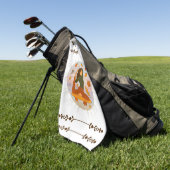 Herbst Golfhandtuch (Gras)