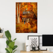 Herbst - Gone Fishing Poster (Heimbüro)