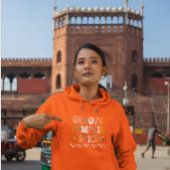 Herbst-Groovy Pumpkin Gewürzdesign Hoodie