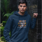 Herbst-Groovy Pumpkin Gewürzdesign Hoodie