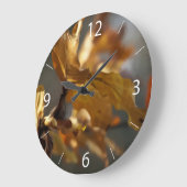 Herbst Große Wanduhr (Winkel)