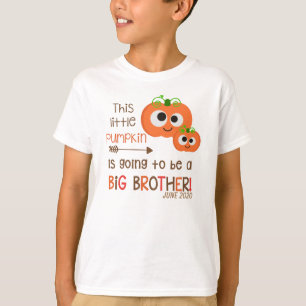Herbst großen Bruder zu Shirt - Kürbis großen B