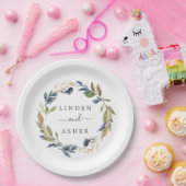 Herbst-Grünkuchen Hochzeitstorte Pappteller (Party)