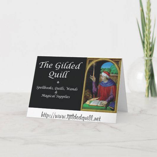 Herbst-Grüße! Karte (Rückseite)