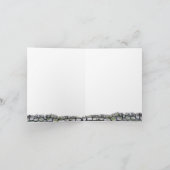 Herbst-Grußkarte - Kollektion für vier Jahreszeite Karte (Innenseite)