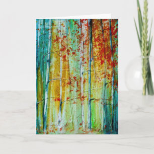 Herbst - Grußkarten Karte