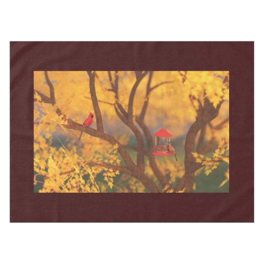 Herbst Guardian Tablecloth Tischdecke (Vorderseite (Horizontal))
