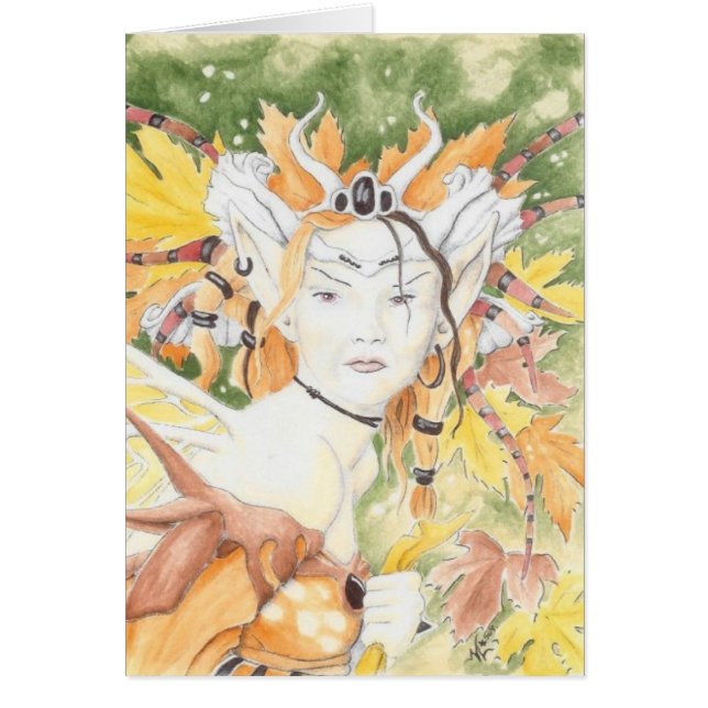 Herbst Haiku (Vorne)