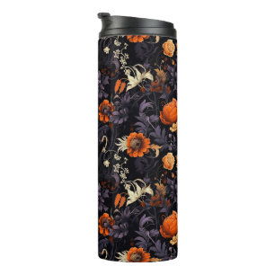 Herbst-Halloween-Botanik-Küchen-Thermal-Tumbler Thermosbecher