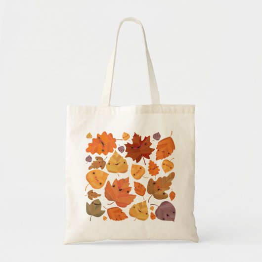 Herbst Halloween Erntedank Niedlich Tragetasche (Vorne)