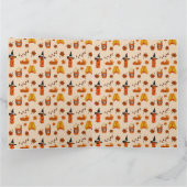 Herbst & Halloween Gemütes Muster Karte (Innenseite)