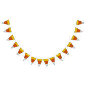 Herbst Halloween Glittery Candy Corn Wimpelkette (Alle)