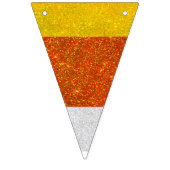 Herbst Halloween Glittery Candy Corn Wimpelkette (Zweite Fahne)