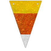 Herbst Halloween Glittery Candy Corn Wimpelkette (Erste Fahne)