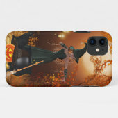 Herbst-Halloween-Hexe Case-Mate iPhone Hülle (Rückseite (Horizontal))