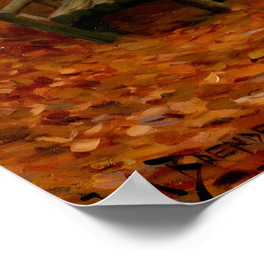 Herbst - Hans Andersen Brendekilde Poster (Ecke)