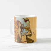 Herbst-Harmonie-Feen-Tasse durch Teri Rosario Kaffeetasse (Vorderseite Links)