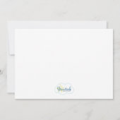 Herbst Hayride, Wagen, Kinder Einladung (Rückseite)