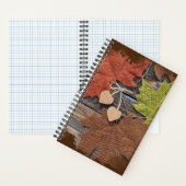 Herbst-Heart-Notebook Notizblock (Innen)