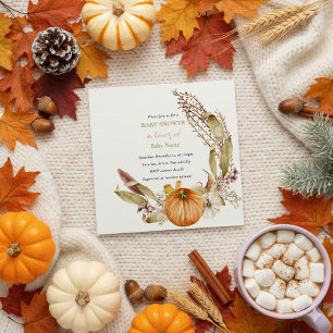 Herbst/Herbst - Baby-Dusche Einladung