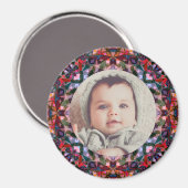 Herbst Herbst Baby Großeltern-Foto-Rahmen Magnet (Vorderseite/Rückseite)