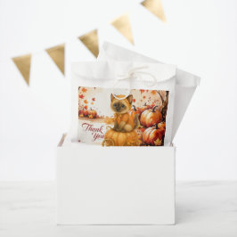 Herbst Herbst Babydusche für Katzenliebhaber Geschenktütchen