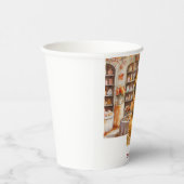 Herbst Herbst Babydusche für Katzenliebhaber Pappbecher (Rechts)