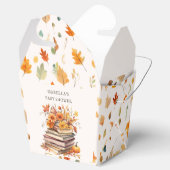 Herbst Herbst Babydusche-Gefälligkeitsbox Geschenkschachtel (Geöffnet)