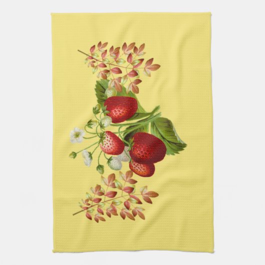 Herbst & Herbst Berry Foliage Geschirrtuch (Vertikal)