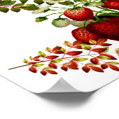 Herbst & Herbst Berry Foliage Poster (Ecke)