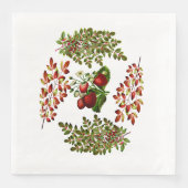 Herbst & Herbst Berry Foliage Serviette (Vorderseite)