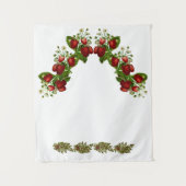 Herbst & Herbst Berry Foliage Wandteppich (Vorderseite)