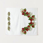 Herbst & Herbst Berry Foliage Wandteppich (Vorderseite (Horizontal))