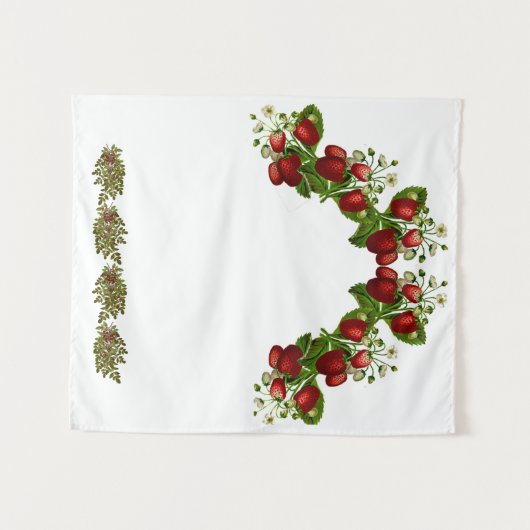 Herbst & Herbst Berry Foliage Wandteppich (Vorderseite (Horizontal))