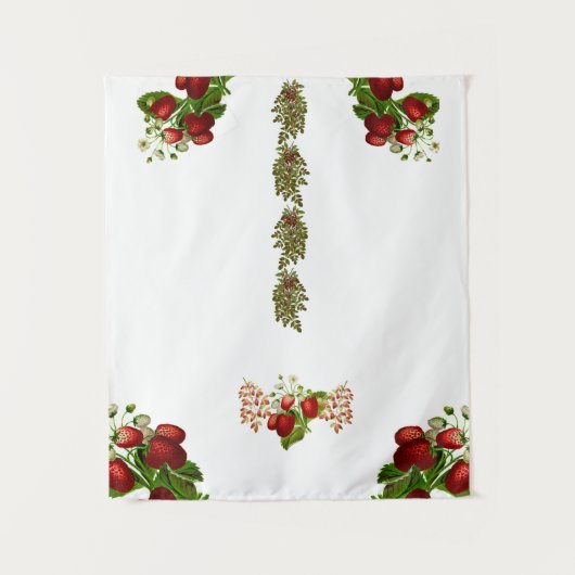 Herbst & Herbst Berry Foliage Wandteppich (Vorderseite)