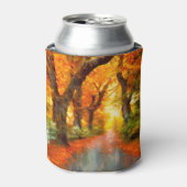 Herbst/Herbst/Blätter/Art Dosenkühler (Kanne Vorderseite)