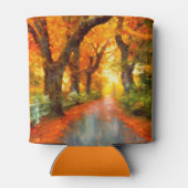 Herbst/Herbst/Blätter/Art Dosenkühler (Rückseite)