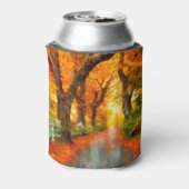 Herbst/Herbst/Blätter/Art Dosenkühler (Kanne Rückseite)