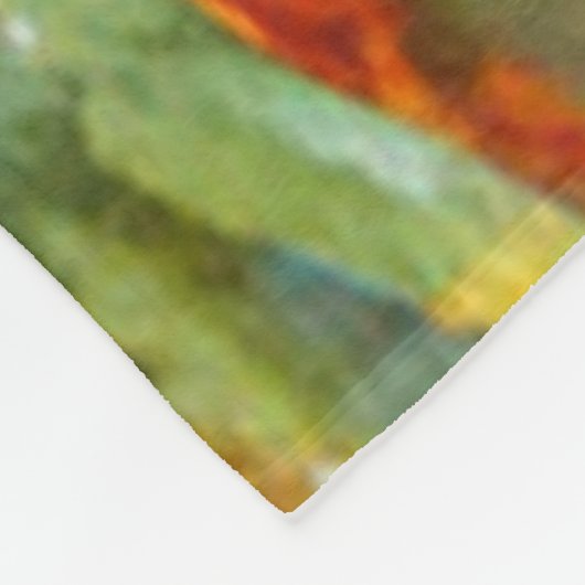 Herbst/Herbst/Blätter/Art Fleecedecke (Ecke)