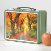 Herbst/Herbst/Blätter/Art Metall Brotdose (Beispiel)