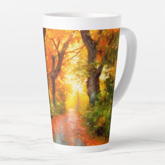 Herbst/Herbst/Blätter/Art Milchtasse (Rechte Ecke)