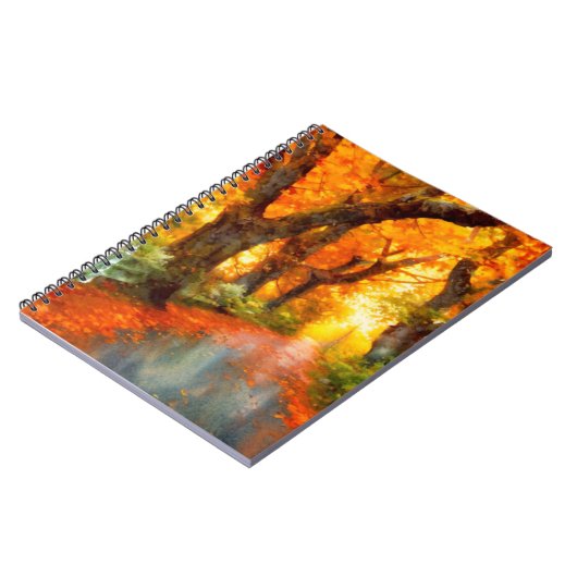 Herbst/Herbst/Blätter/Art Notizblock (Linke Seite)