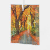 Herbst/Herbst/Blätter/Art Ornament Aus Glas (Vorderseite links)