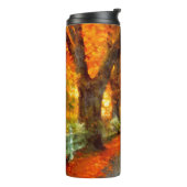 Herbst/Herbst/Blätter/Art Thermosbecher (Nach links gedreht)