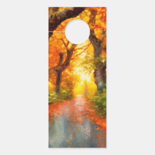 Herbst/Herbst/Blätter/Art Türanhänger