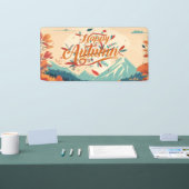 Herbst/Herbst/Blätter/farbig Banner (Messe)