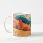 Herbst/Herbst/Blätter/farbig Kaffeetasse (Links)