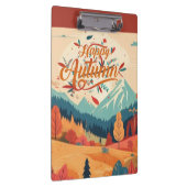 Herbst/Herbst/Blätter/farbig Klemmbrett (Rechts)