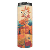 Herbst/Herbst/Blätter/farbig Thermosbecher (Rückseite)